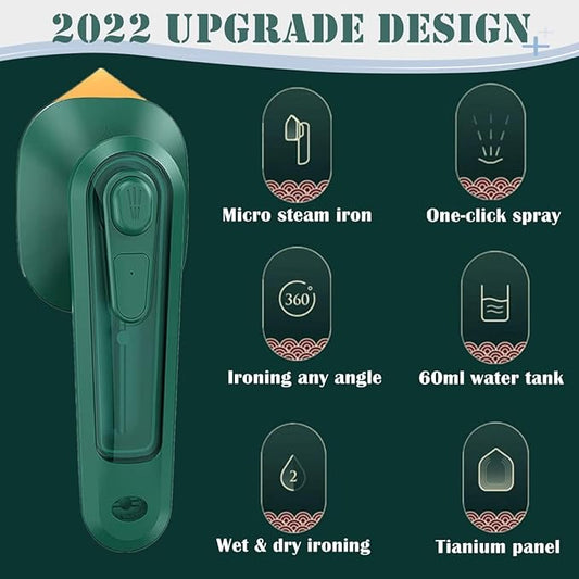 Handheld Mini Steamer – Quick Ironing Anywhere
